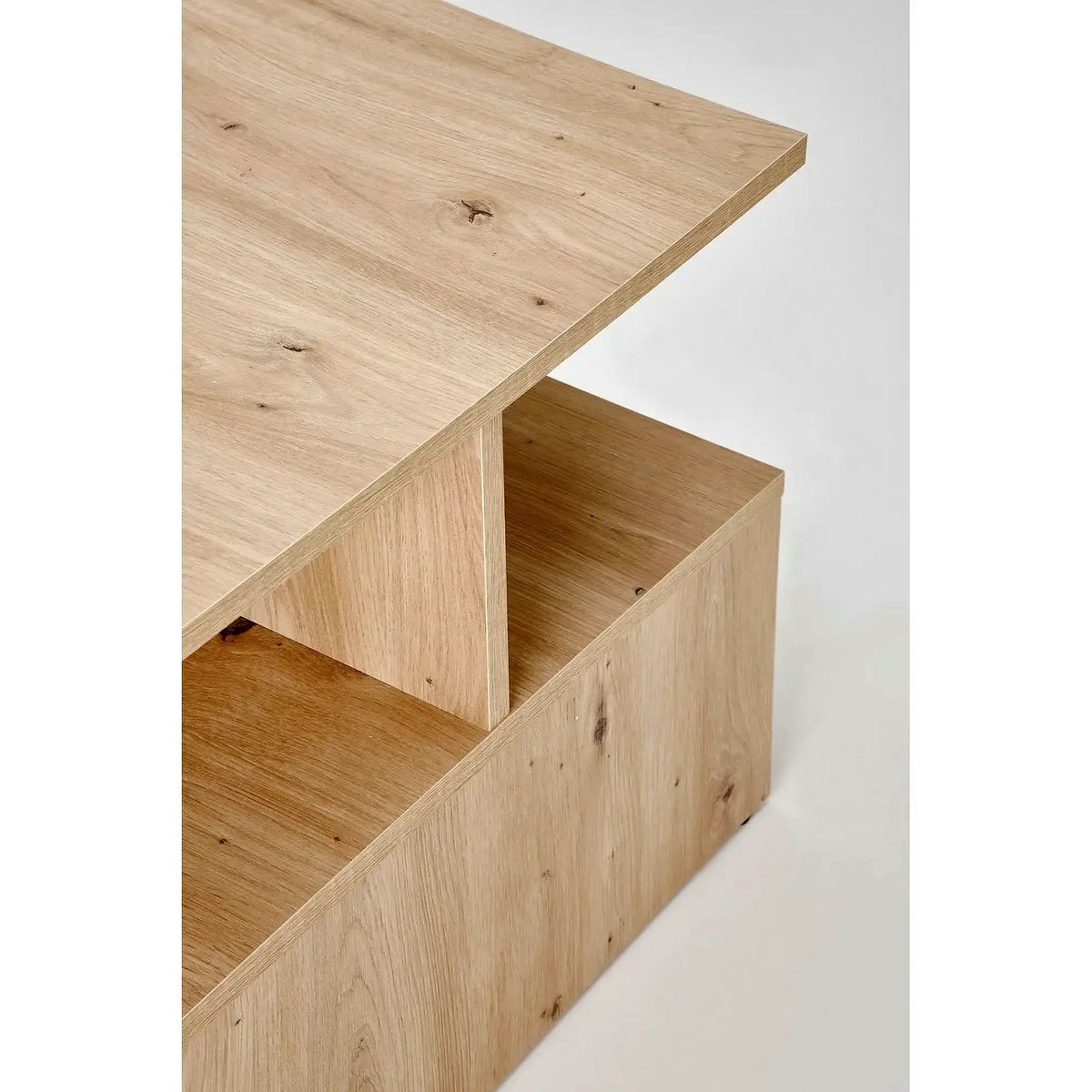 Masuta cafea IVA, stejar artisan, PAL laminat, 90x51x43 cm