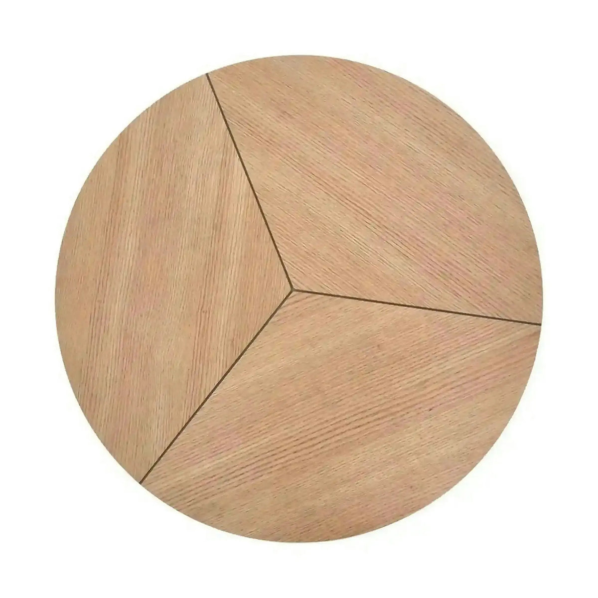 Masuta cafea KARIDA, stejar natural/negru, 80x80x41 cm