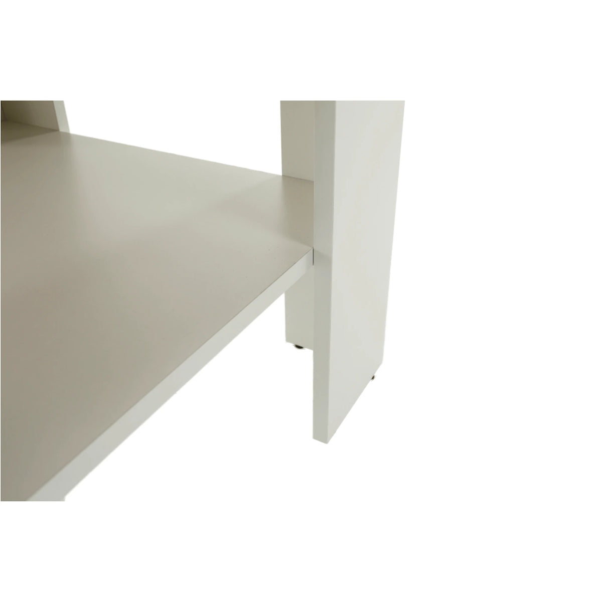 Masuta cafea LEON MZ17, PAL laminat, alb/stejar grand, 120x60x55 cm