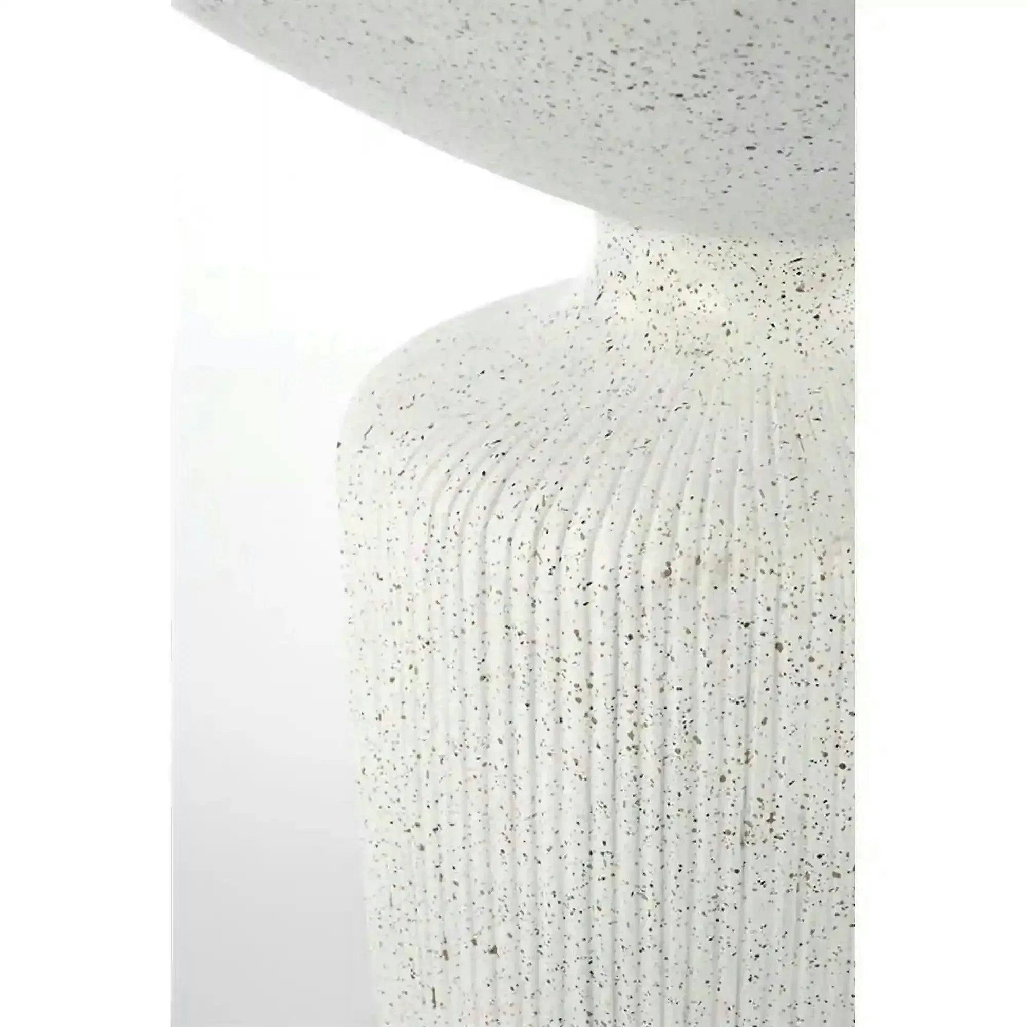 Masuta cafea living alba GIZA, compozit, 54x54x53 cm
