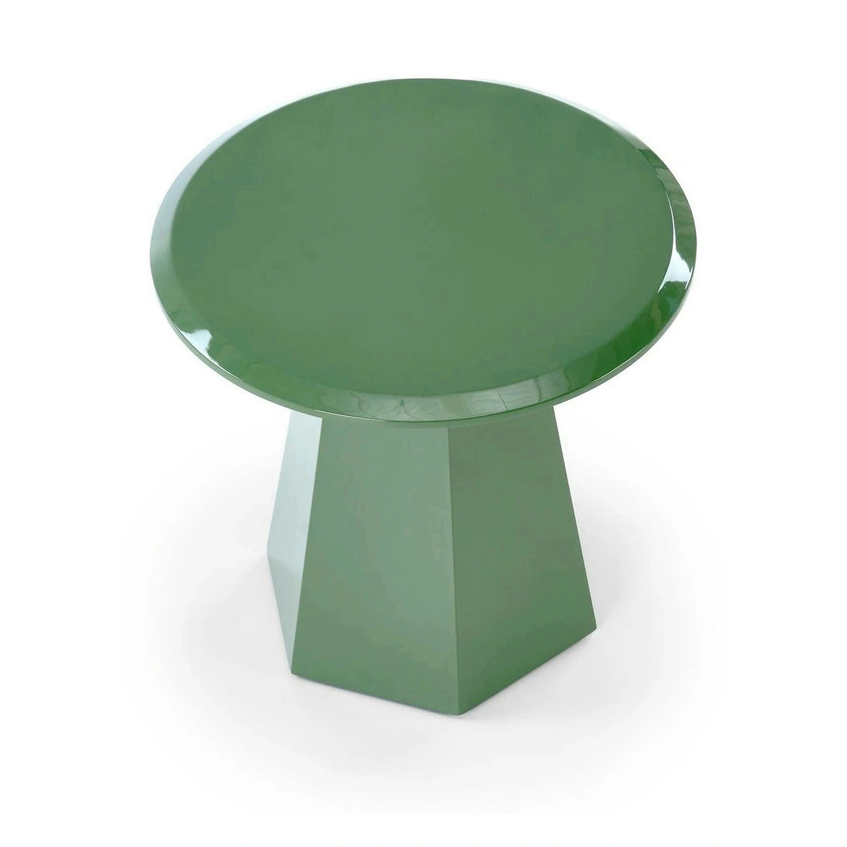 Masuta cafea LOCA, verde deschis, 50x47 cm