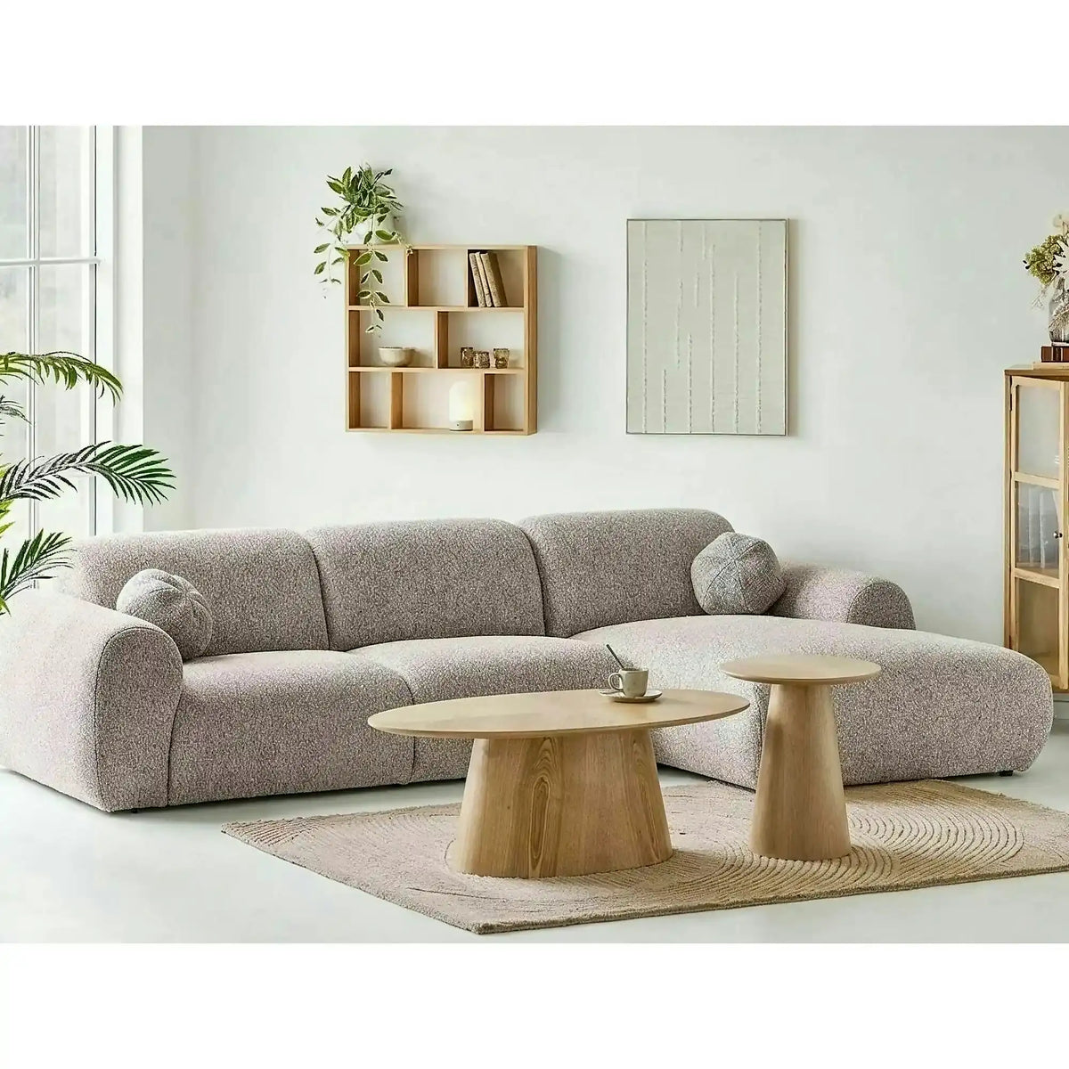 Măsuță cafea MAROCCO, stejar, furnir/MDF, 110x60x40 cm