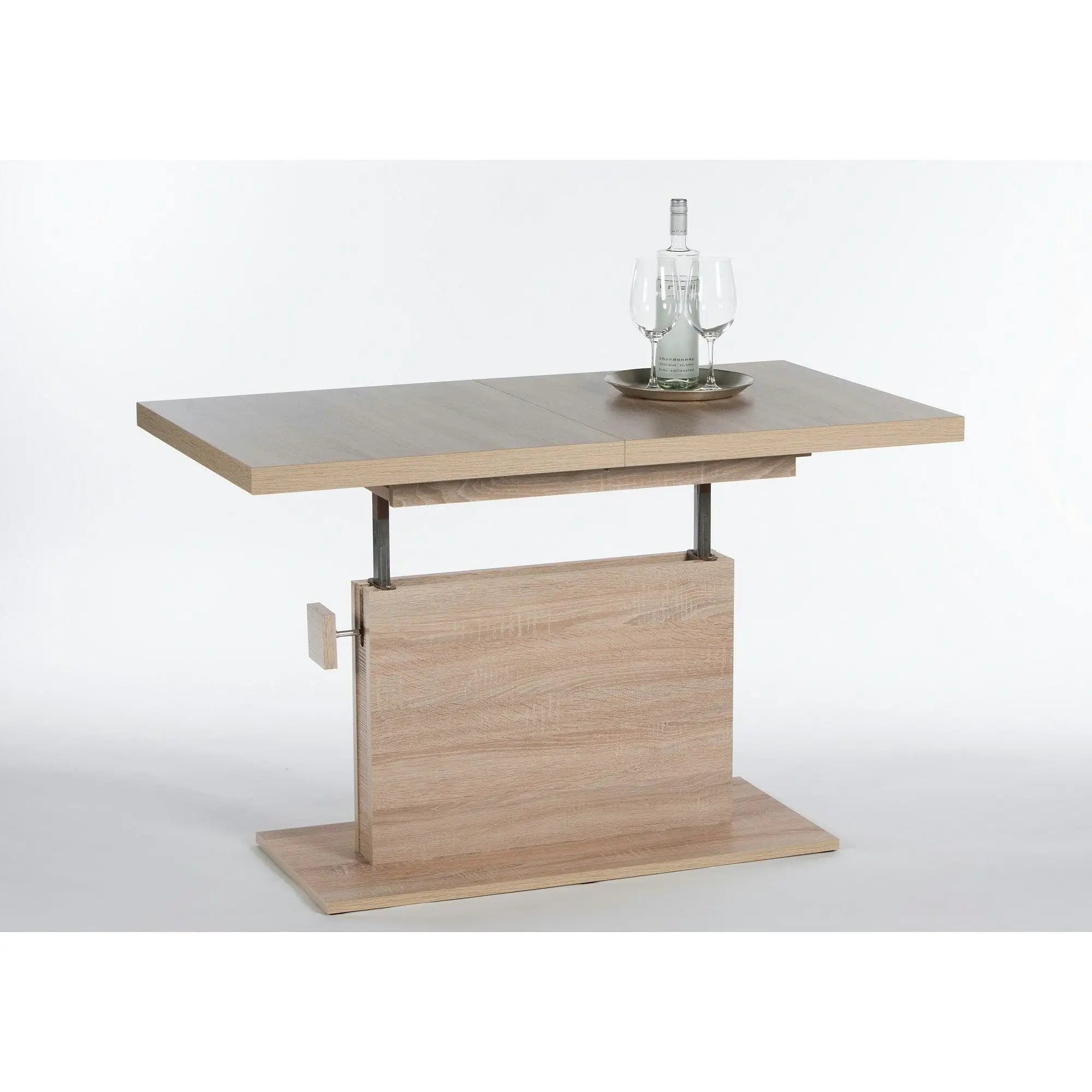 Masuta cafea Monaco, stejar sonoma, PAL, 160x67x76 cm