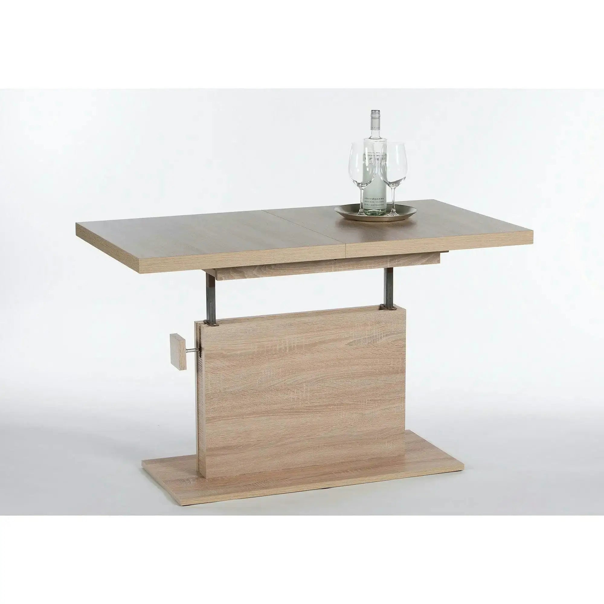 Masuta cafea Monaco, stejar sonoma, PAL, 160x67x76 cm
