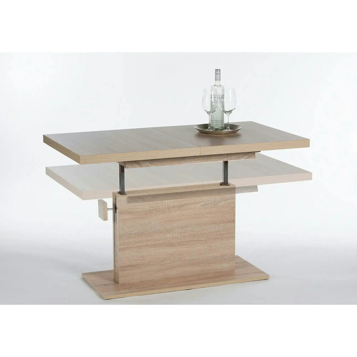 Masuta cafea Monaco, stejar sonoma, PAL, 160x67x76 cm