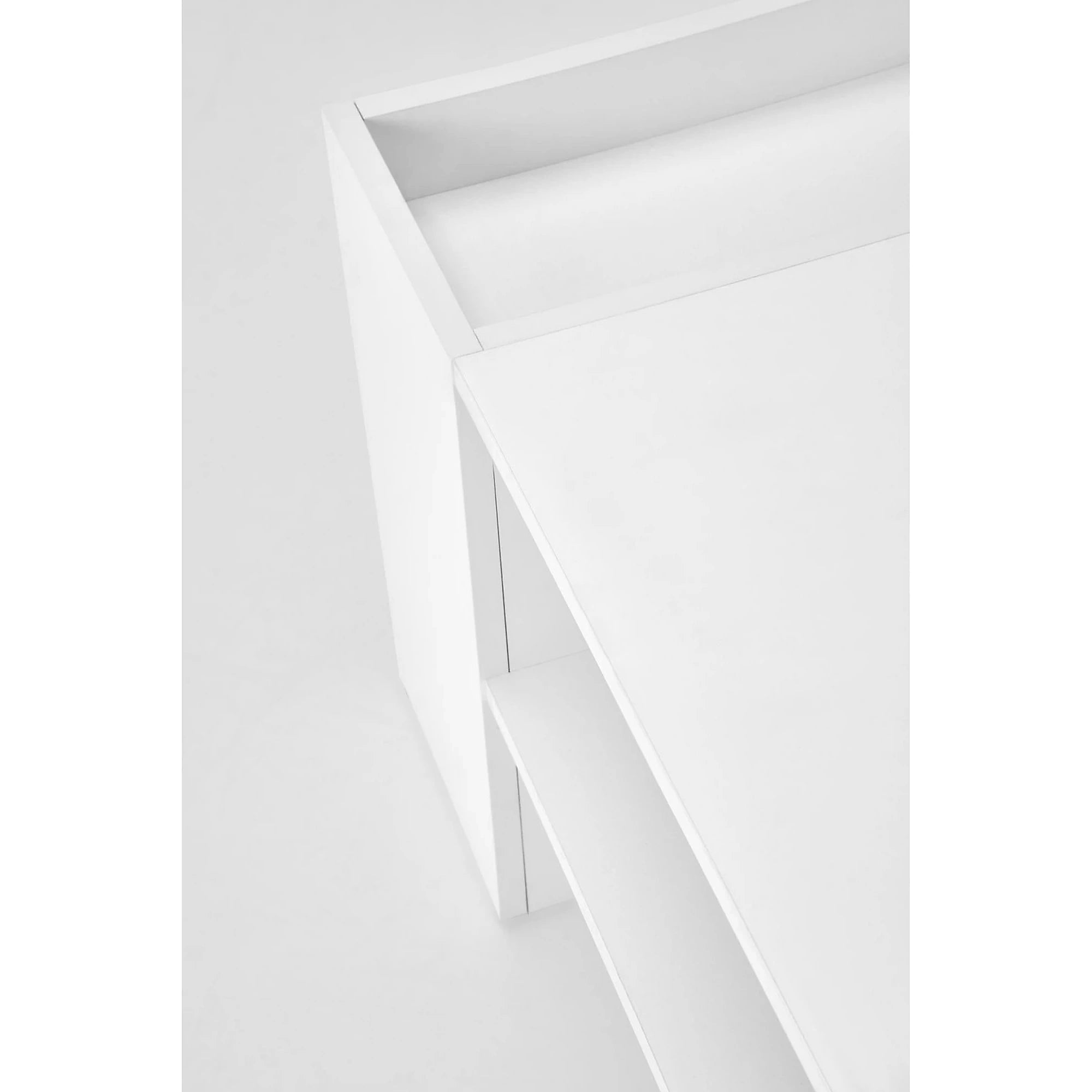 Masuta cafea MURCIA, alb, PAL laminat, 100x55x42 cm