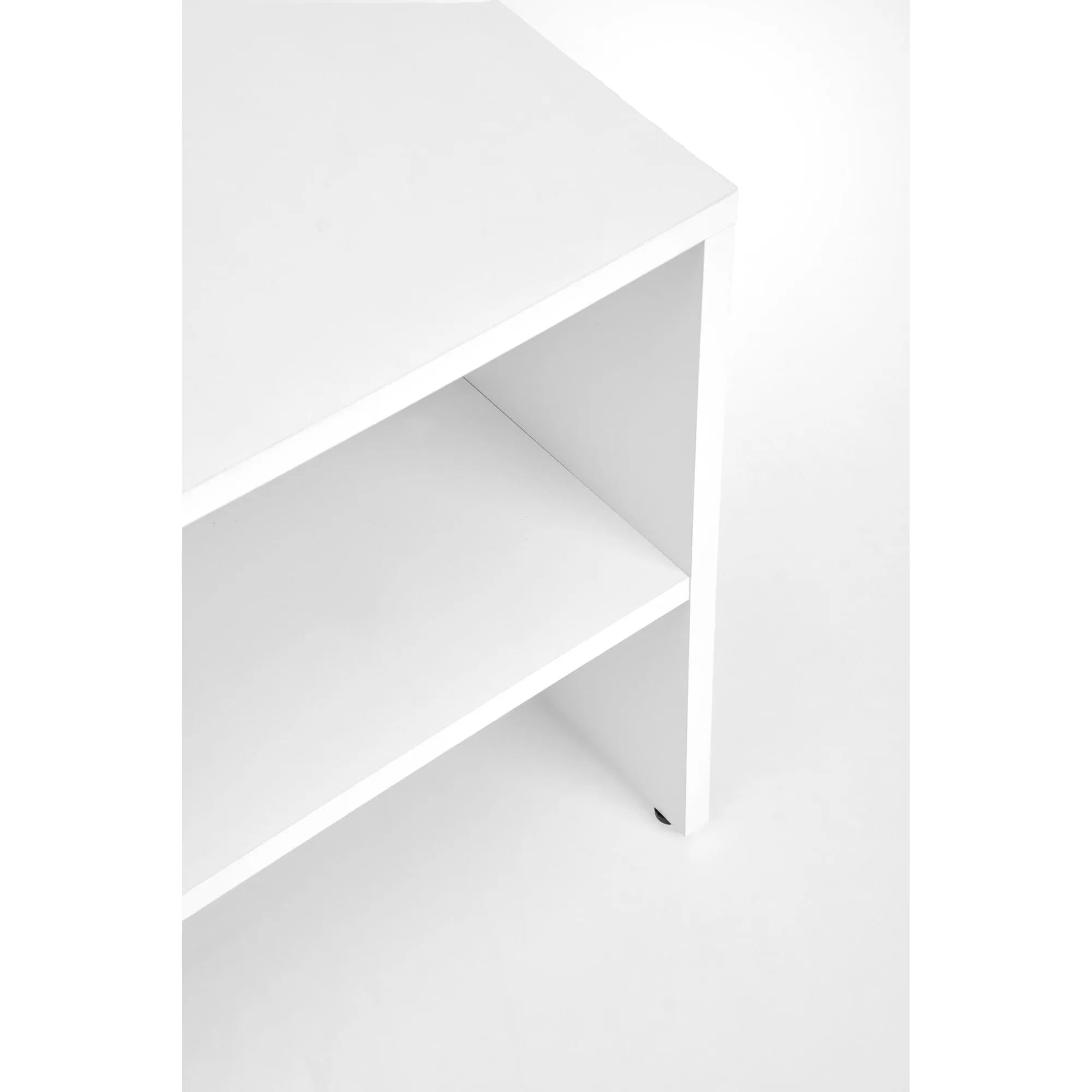 Masuta cafea MURCIA, alb, PAL laminat, 100x55x42 cm