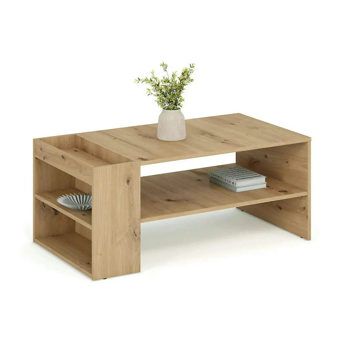 Masuta cafea MURCIA, stejar artisan, PAL laminat, 100x55x42 cm