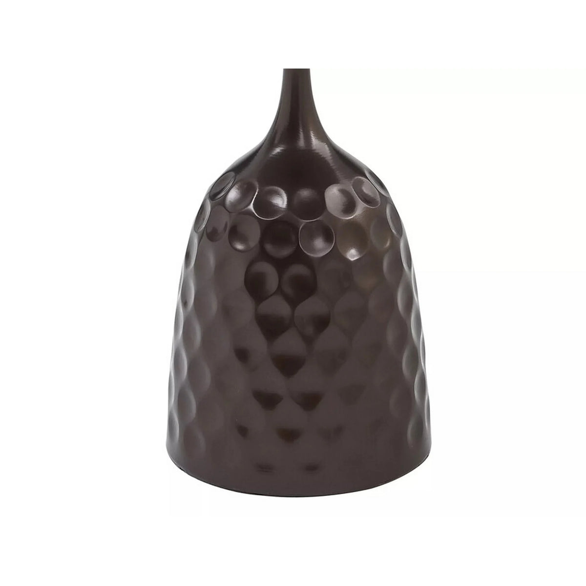 Masuta cafea MUTTI, gri cu imprimeu marmura/bronz antic, ceramica/metal, 50x60 cm