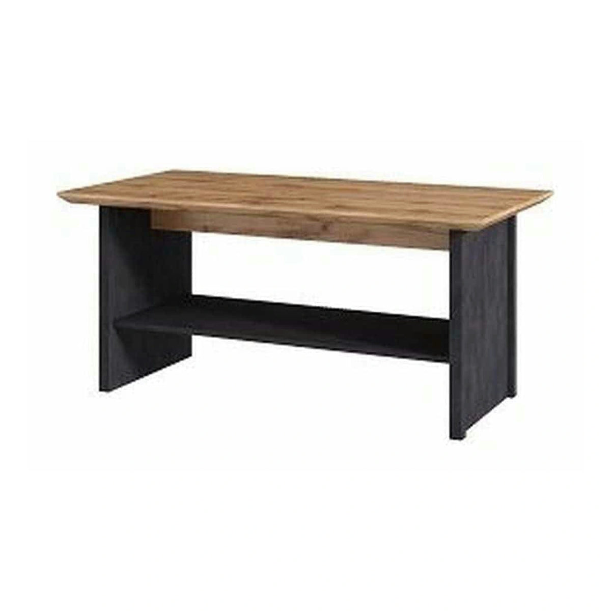 Masuta cafea NICOLE, stejar wotan/gri, PAL, 120x60x55 cm
