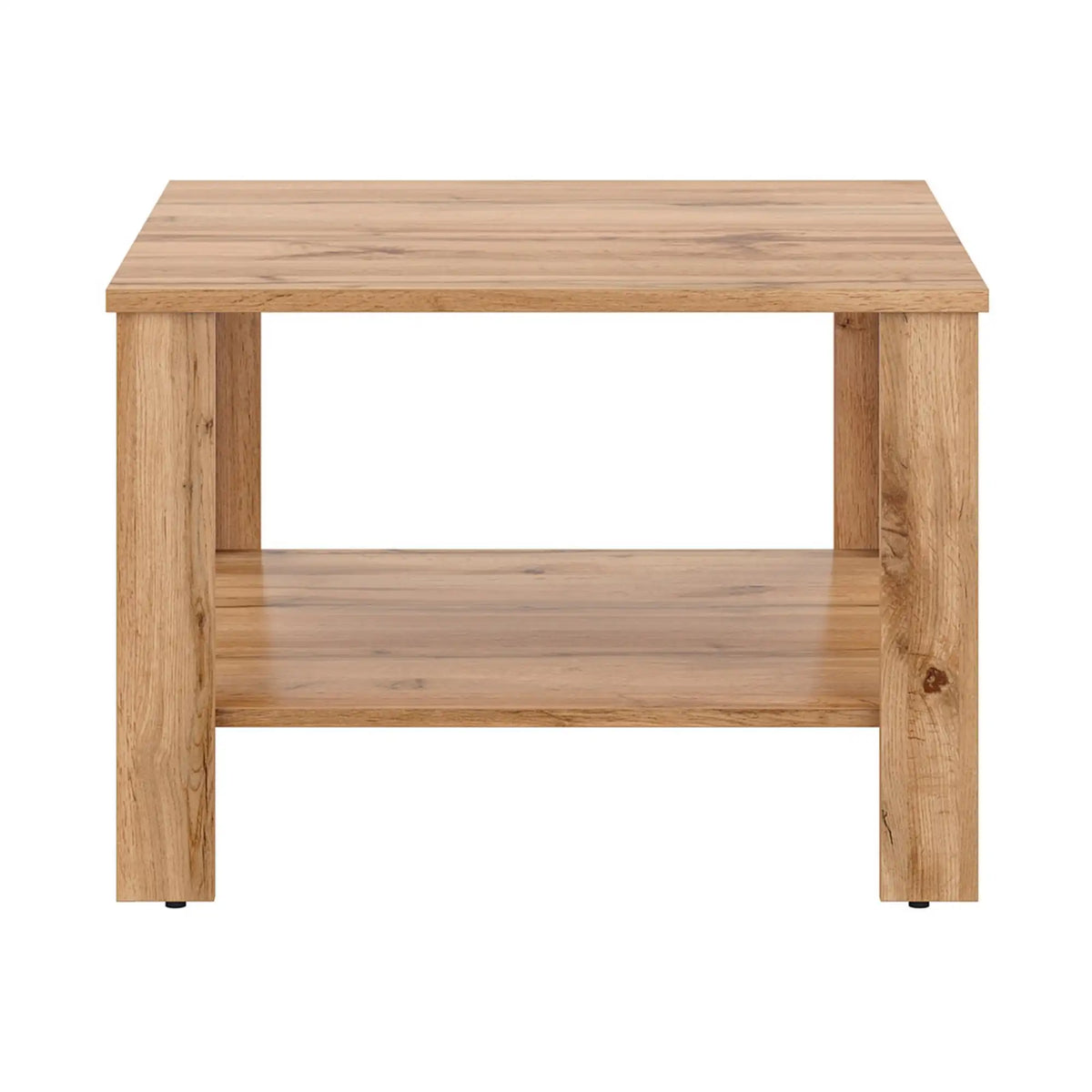 Masuta cafea ODETTE, stejar, PAL, 68x68x48 cm