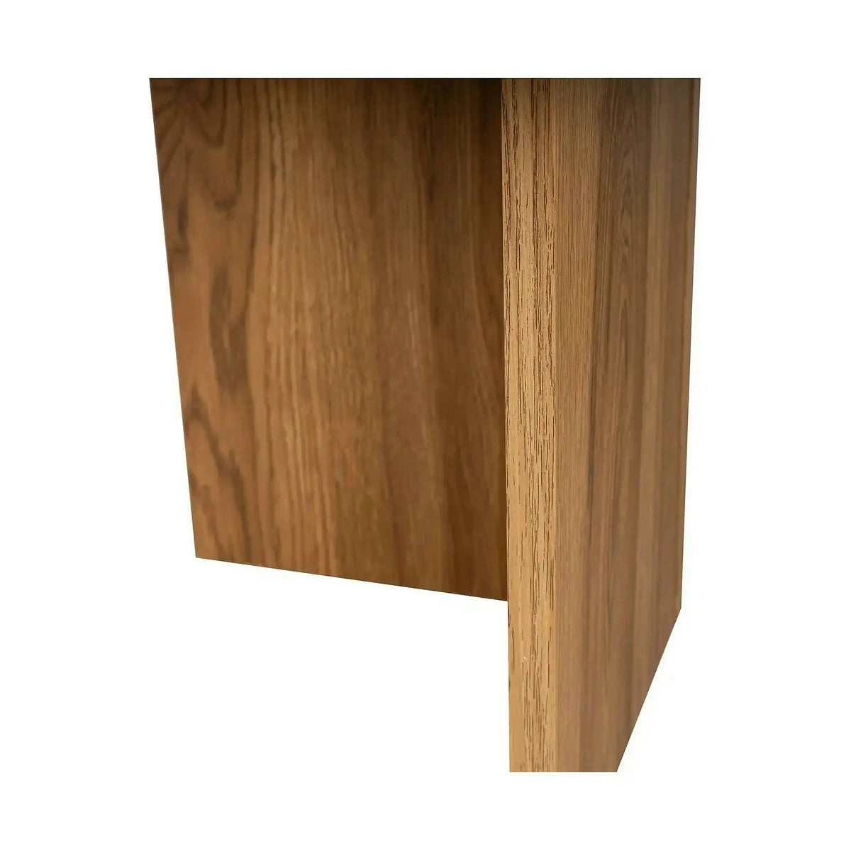 Masuta cafea OVAL, stejar, PAL, 120x40x60 cm
