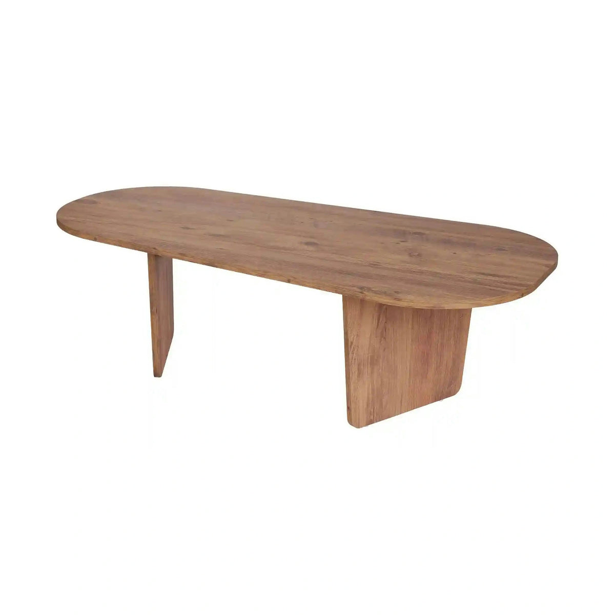 Masuta cafea OVALIS, pin, PAL, 130x65x40 cm