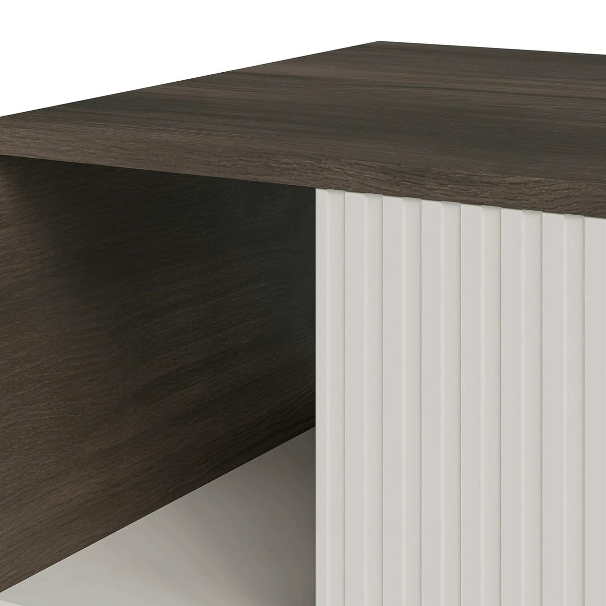 Masuta cafea RANDOM 2 LAW-1, nuc/casmir, PAL, 92x50x40 cm