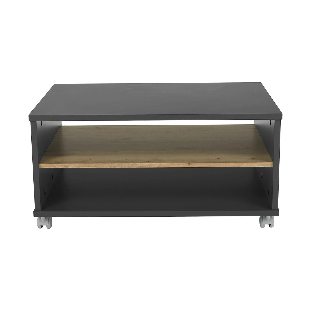 Masuta cafea RIOMA NEW TYP 32, gri grafit/stejar artisan, DTD laminat, 90x60x45 cm