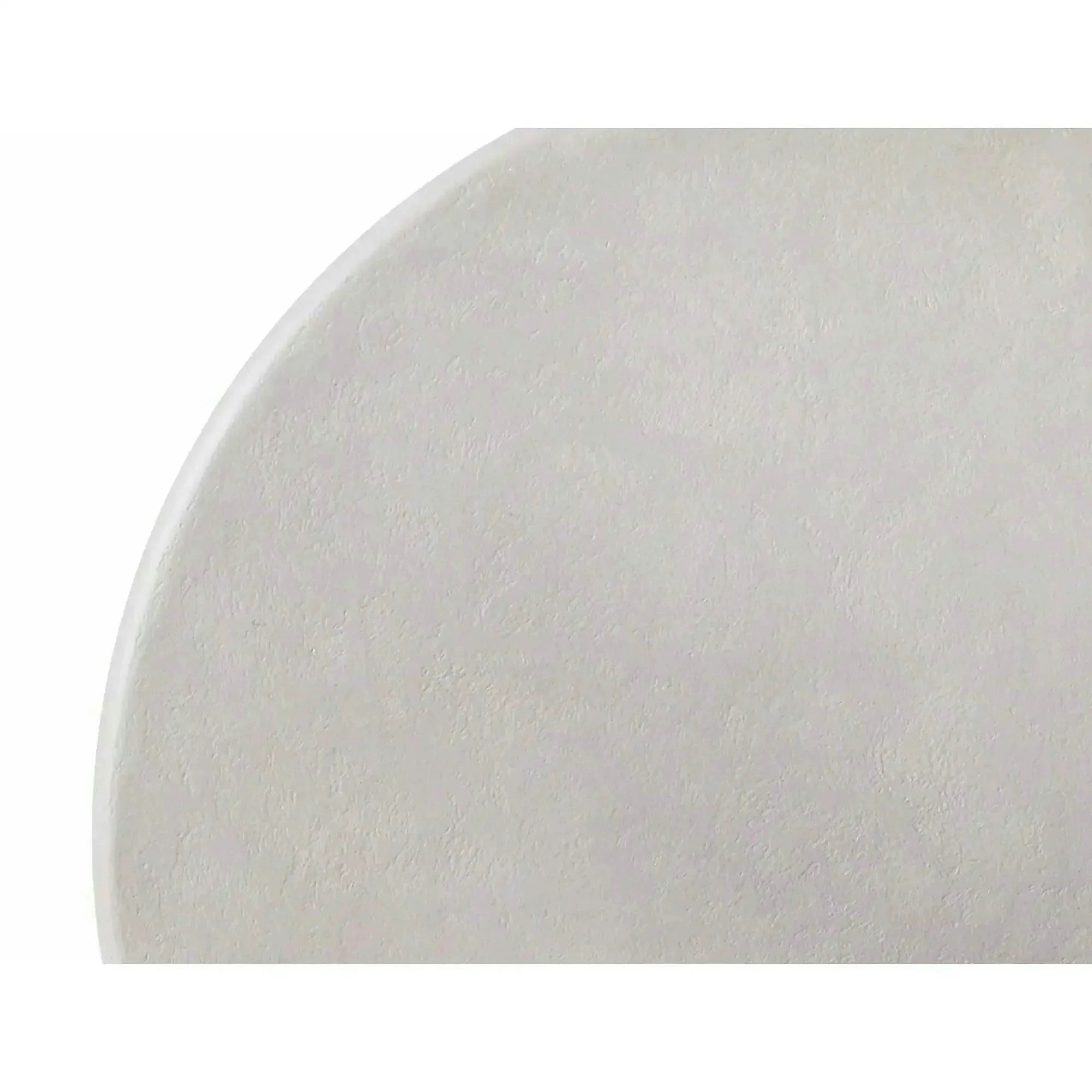 Masuta cafea ROSALIA, gri deschis, microciment, 80x45 cm