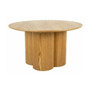 Măsuță cafea ROSALIA, stejar, furnir/MDF, 80x80x45 cm