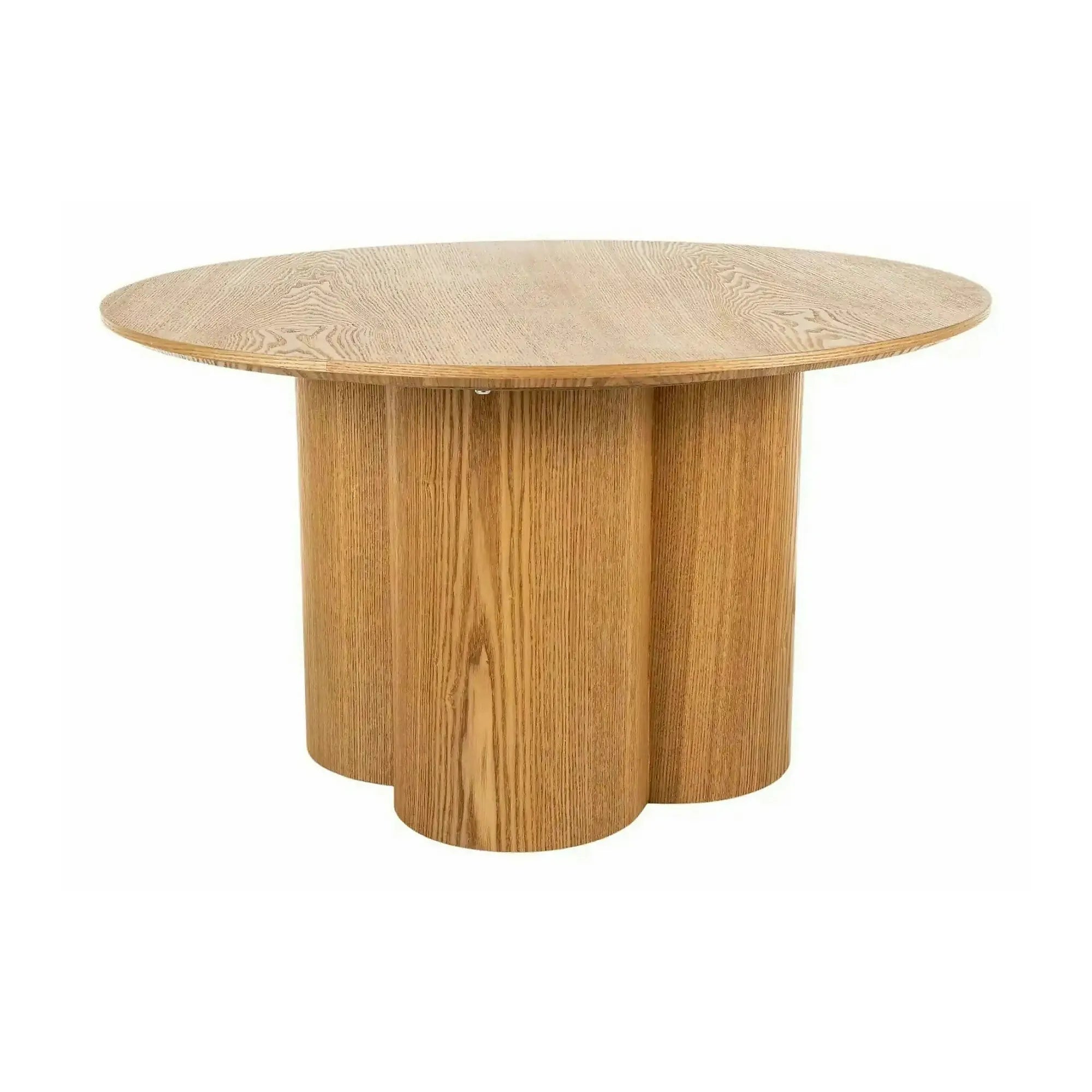 Măsuță cafea ROSALIA, stejar, furnir/MDF, 80x80x45 cm
