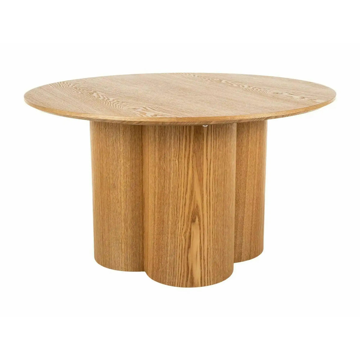 Măsuță cafea ROSALIA, stejar, furnir/MDF, 80x80x45 cm