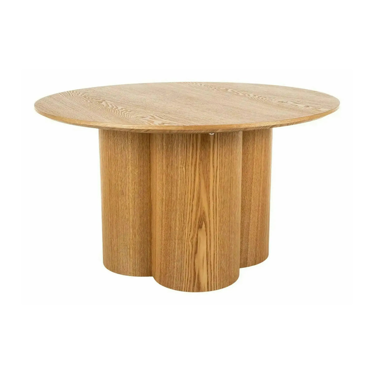 Măsuță cafea ROSALIA, stejar, furnir/MDF, 80x80x45 cm