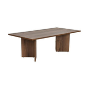 Masuta cafea SABIN, nuc inchis, PAL melaminat, 119x60x40 cm