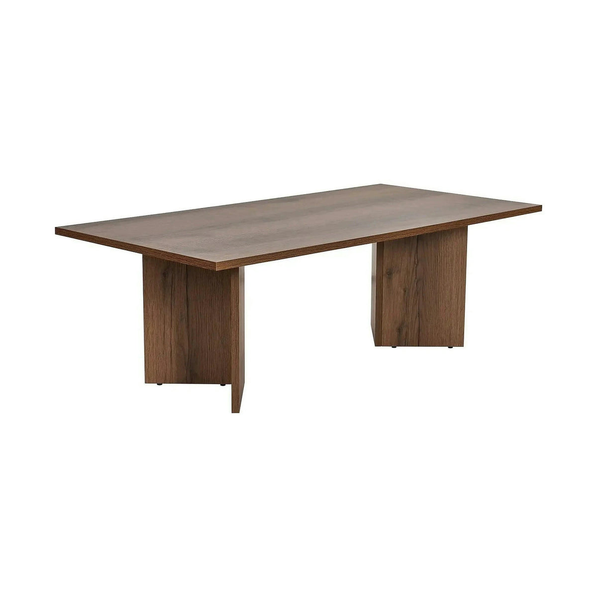 Masuta cafea SABIN, nuc inchis, PAL melaminat, 119x60x40 cm
