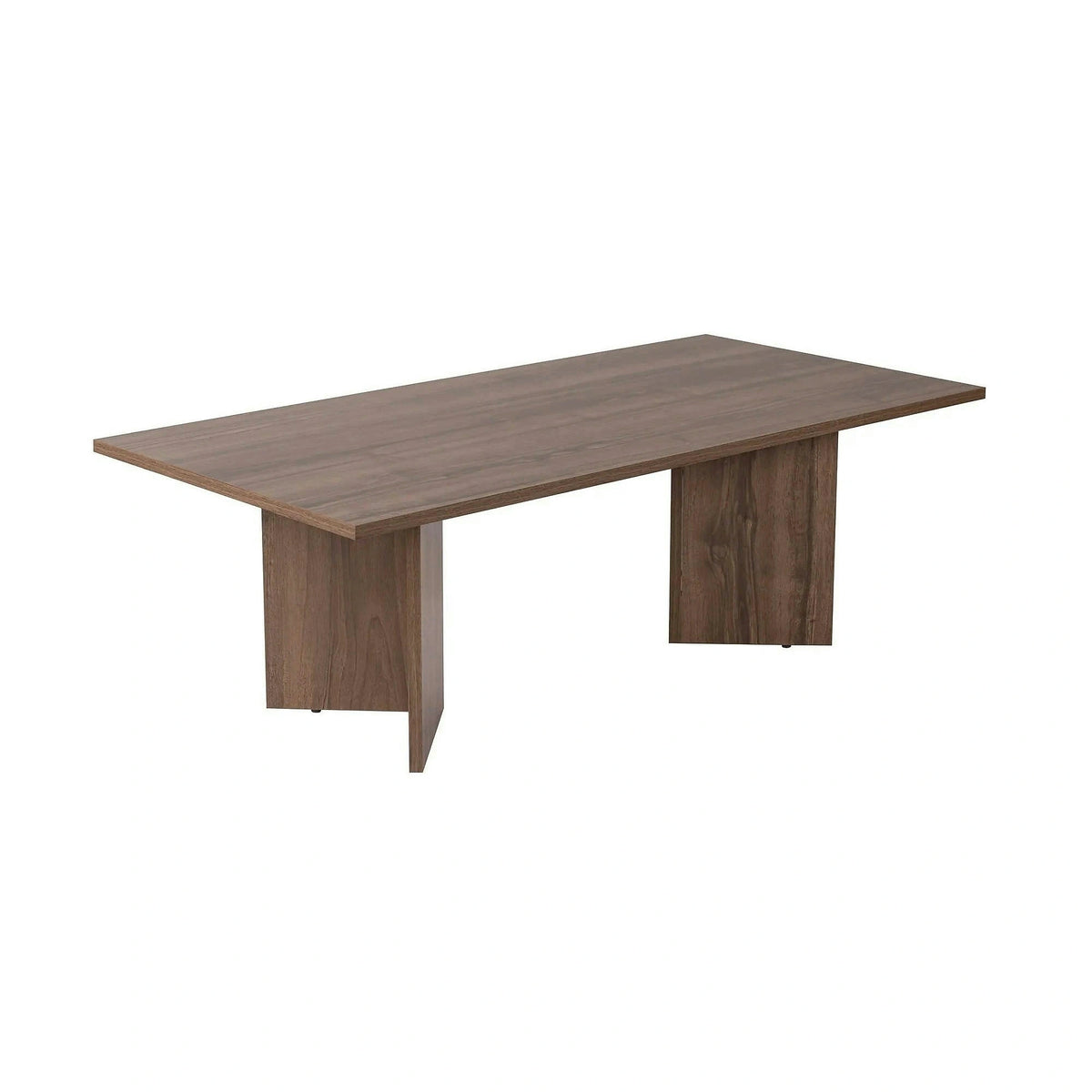 Masuta cafea SABIN, nuc, PAL melaminat, 119x60x40 cm
