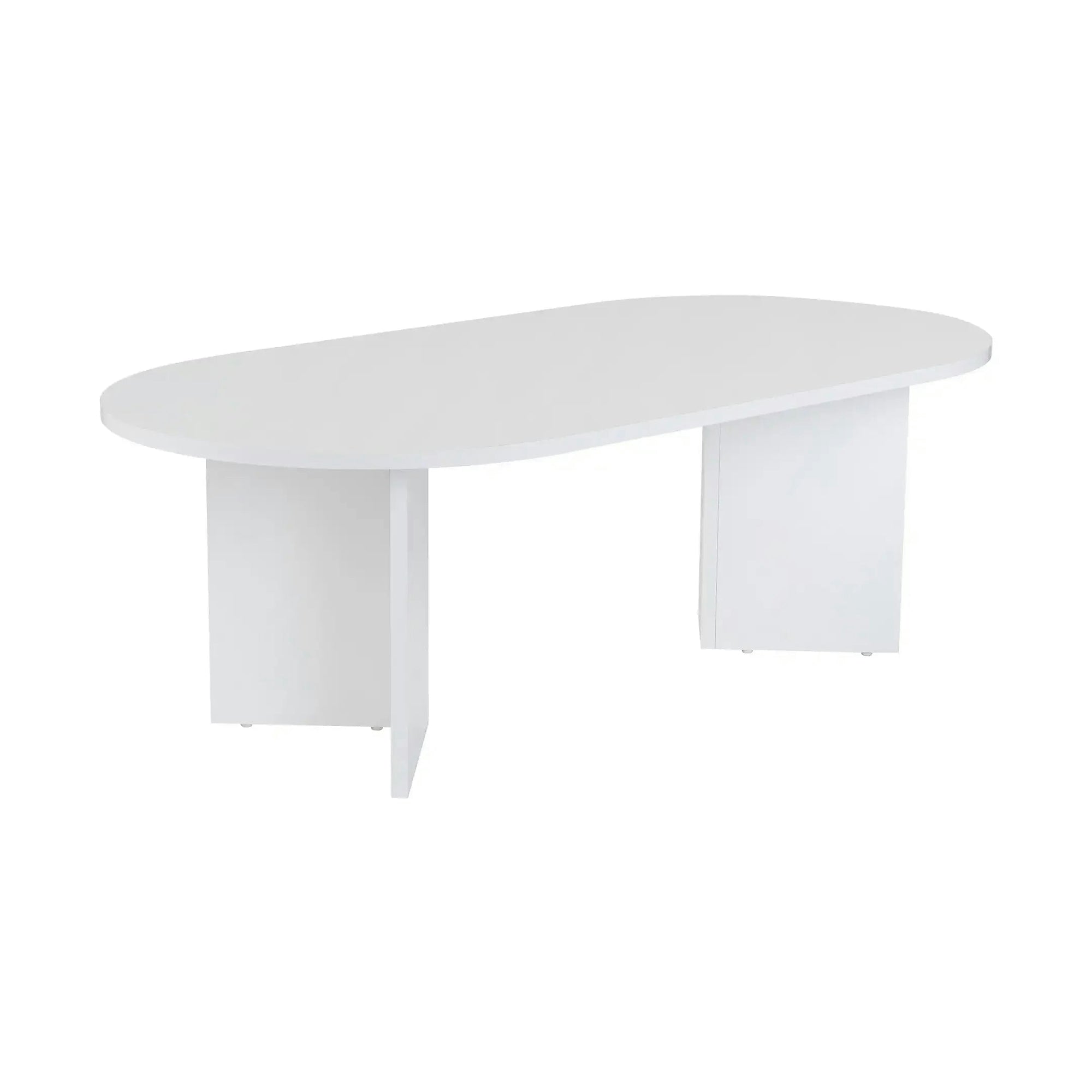 Masuta cafea SABLE, alb, PAL, 119x60x40 cm