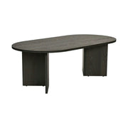 Masuta cafea SABLE, negru, PAL, 119x60x40 cm