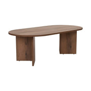Masuta cafea SABLE, nuc inchis, PAL, 119x60x40 cm