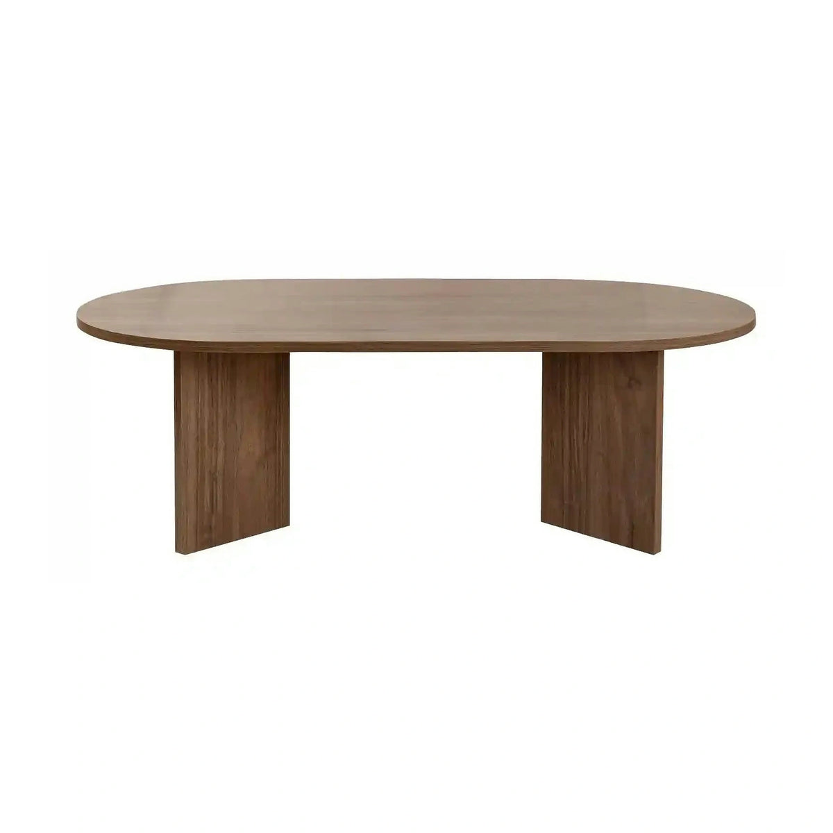 Masuta cafea SABLE, nuc, PAL, 119x60x40 cm
