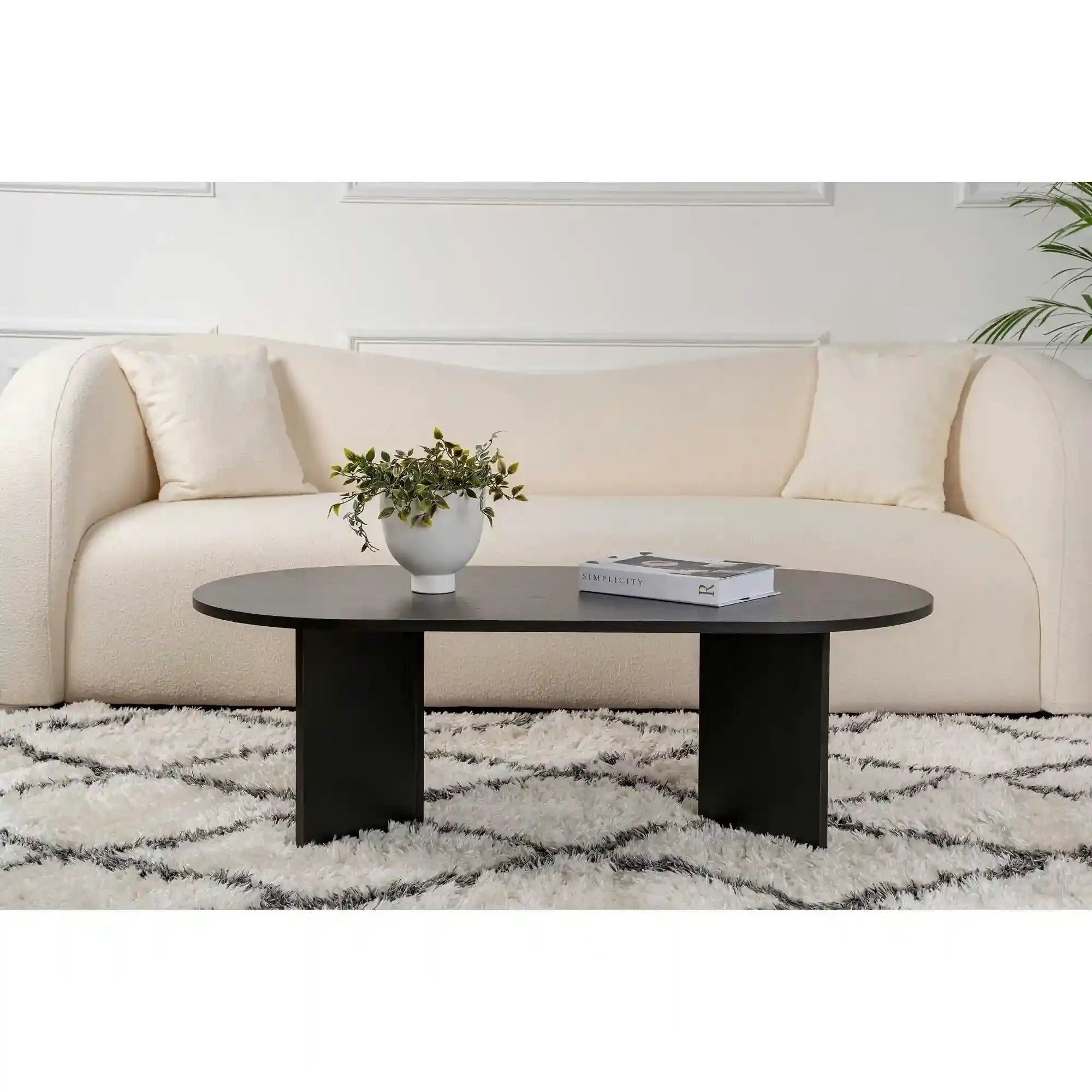 Masuta cafea SABLE, PAL, 119x60x40 cm