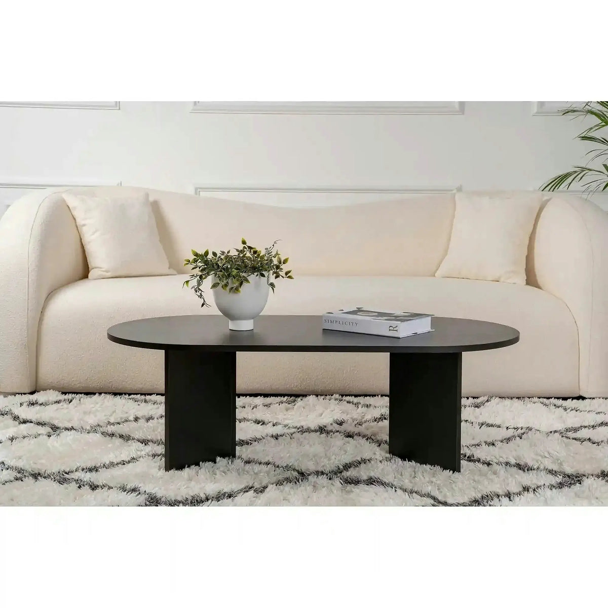 Masuta cafea SABLE, PAL, 119x60x40 cm