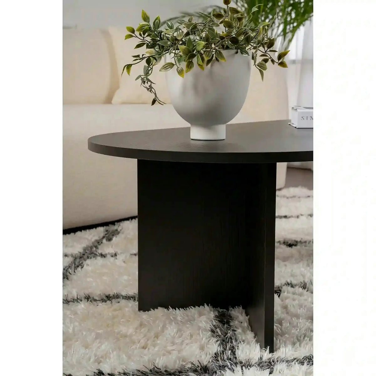 Masuta cafea SABLE, PAL, 119x60x40 cm