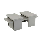 Masuta cafea SANCTUARY, gri, PAL, 110x45x30 cm