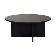 Masuta cafea SOLEIL, negru, PAL melaminat, 90x90x40 cm