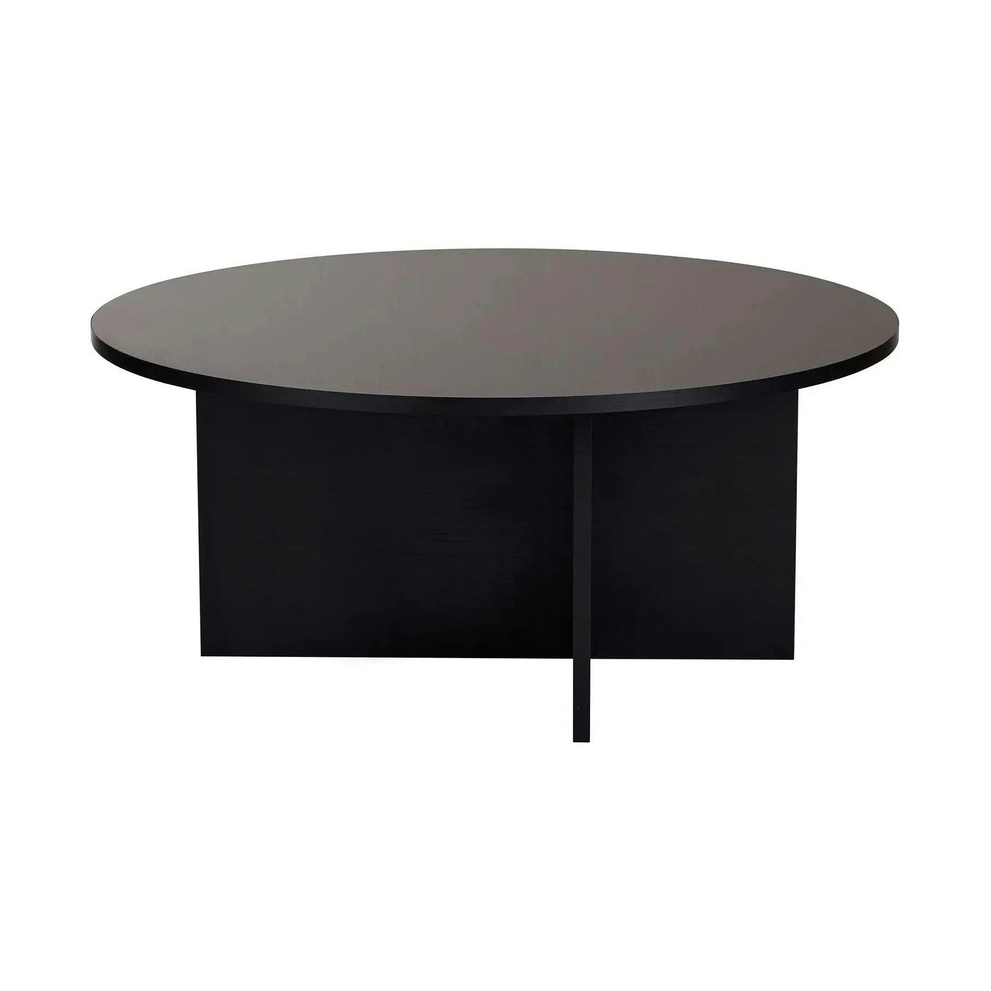 Masuta cafea SOLEIL, negru, PAL melaminat, 90x90x40 cm