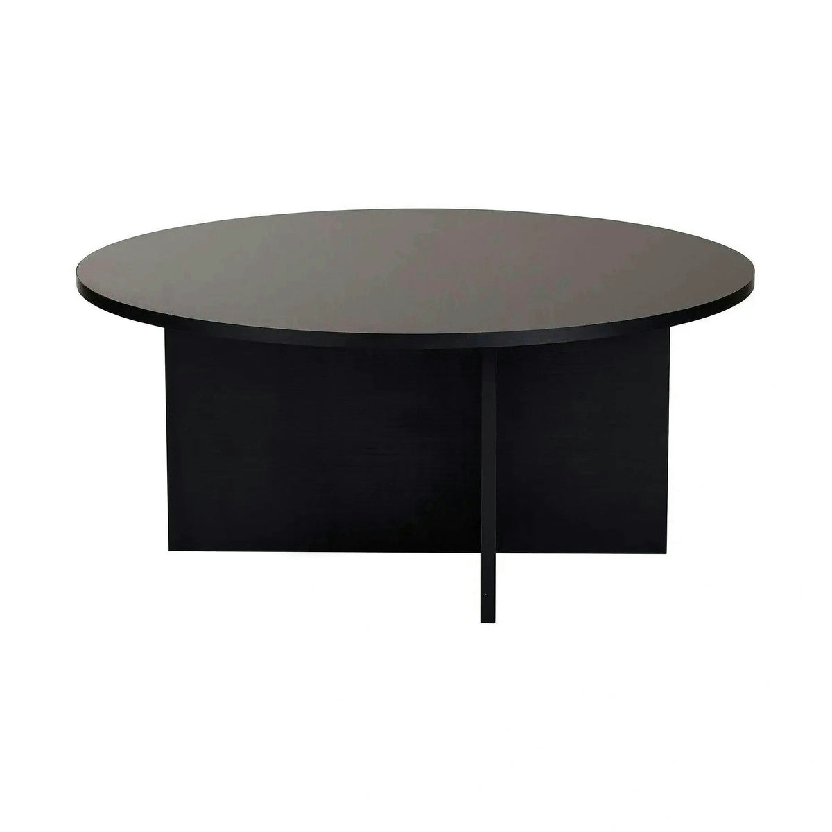 Masuta cafea SOLEIL, negru, PAL melaminat, 90x90x40 cm