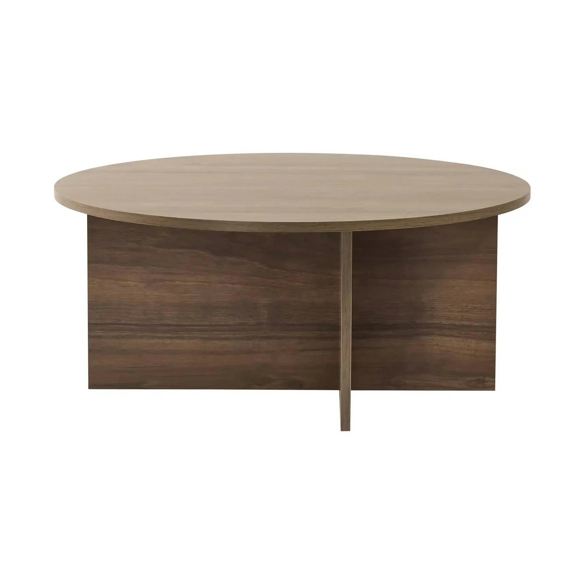 Masuta cafea SOLEIL, nuc, PAL melaminat, 90x90x40 cm