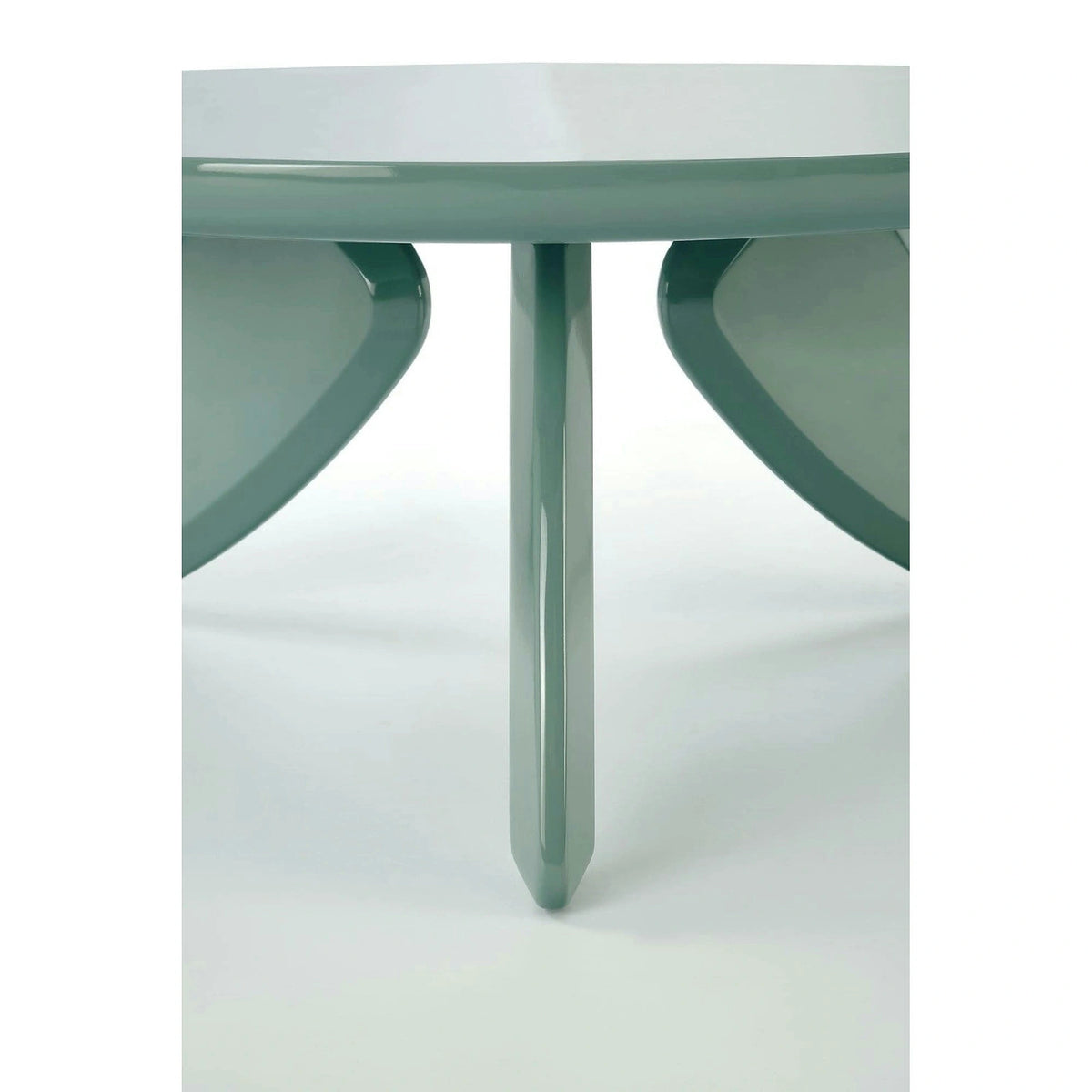 Masuta cafea SORAYA 2, albastru deschis, 80x36 cm