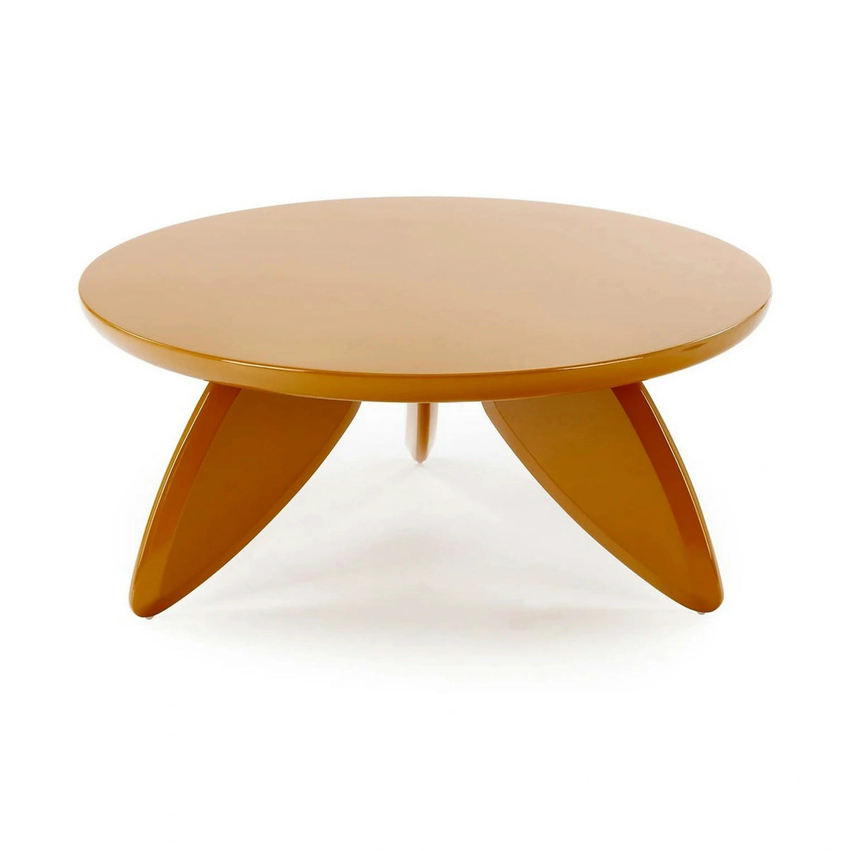 Masuta cafea SORAYA 2, galben mustar, 80x36 cm