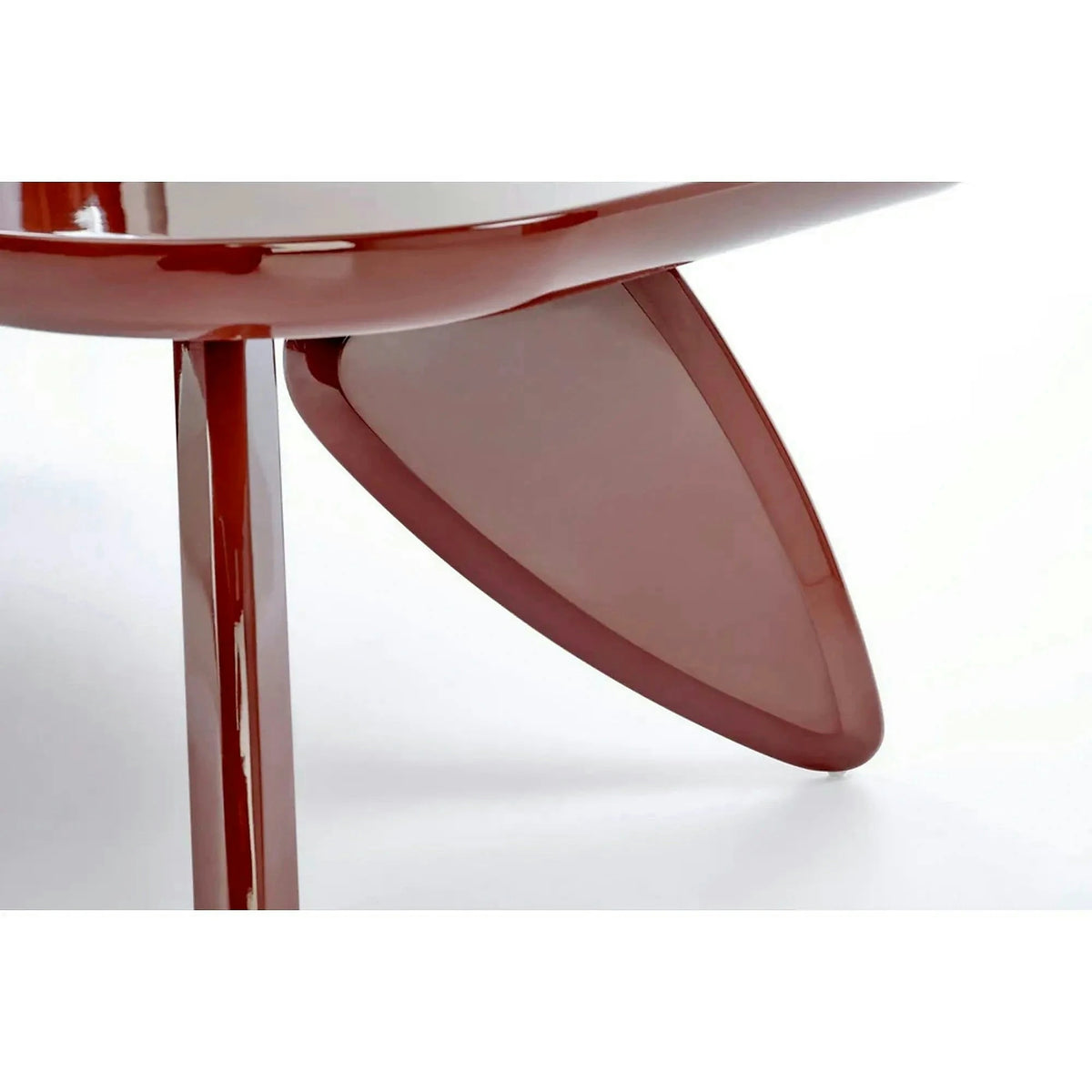 Masuta cafea SORAYA, visiniu, 120x60x36 cm