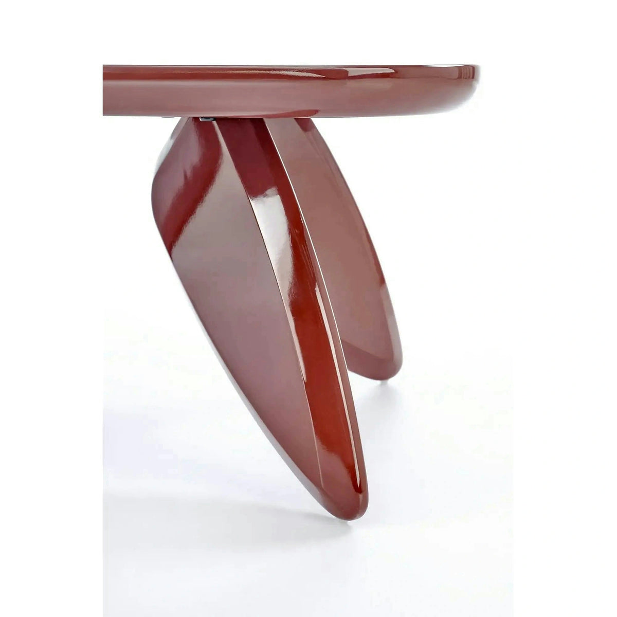 Masuta cafea SORAYA, visiniu, 120x60x36 cm