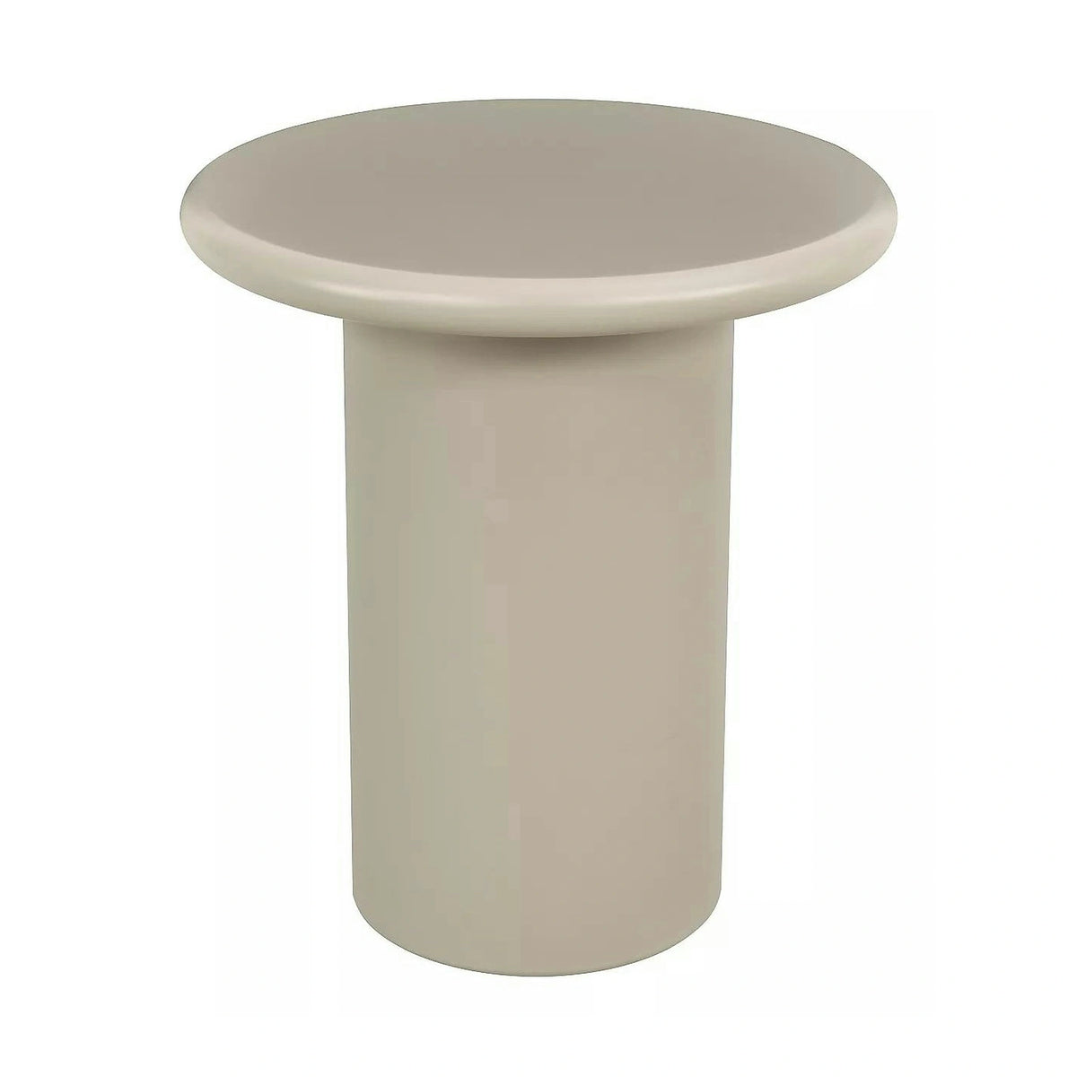 Măsuță cafea TIP, bej închis mat/bej închis, metal/MDF, 45x45x40 cm