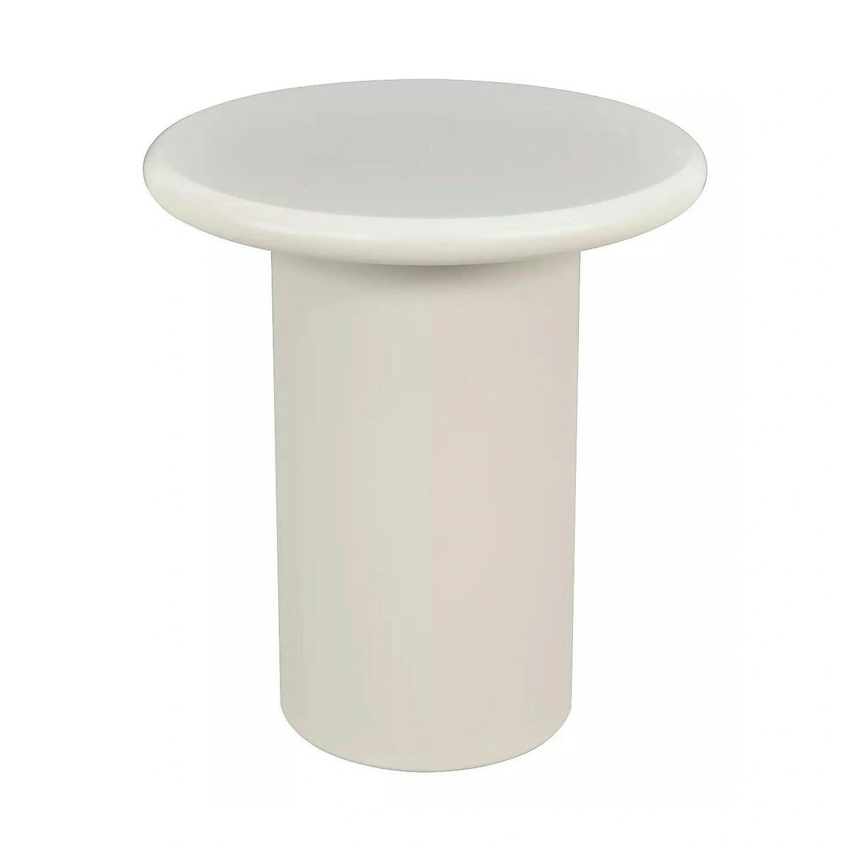 Măsuță cafea TIP, bej mat/bej, metal/MDF, 45x45x40 cm