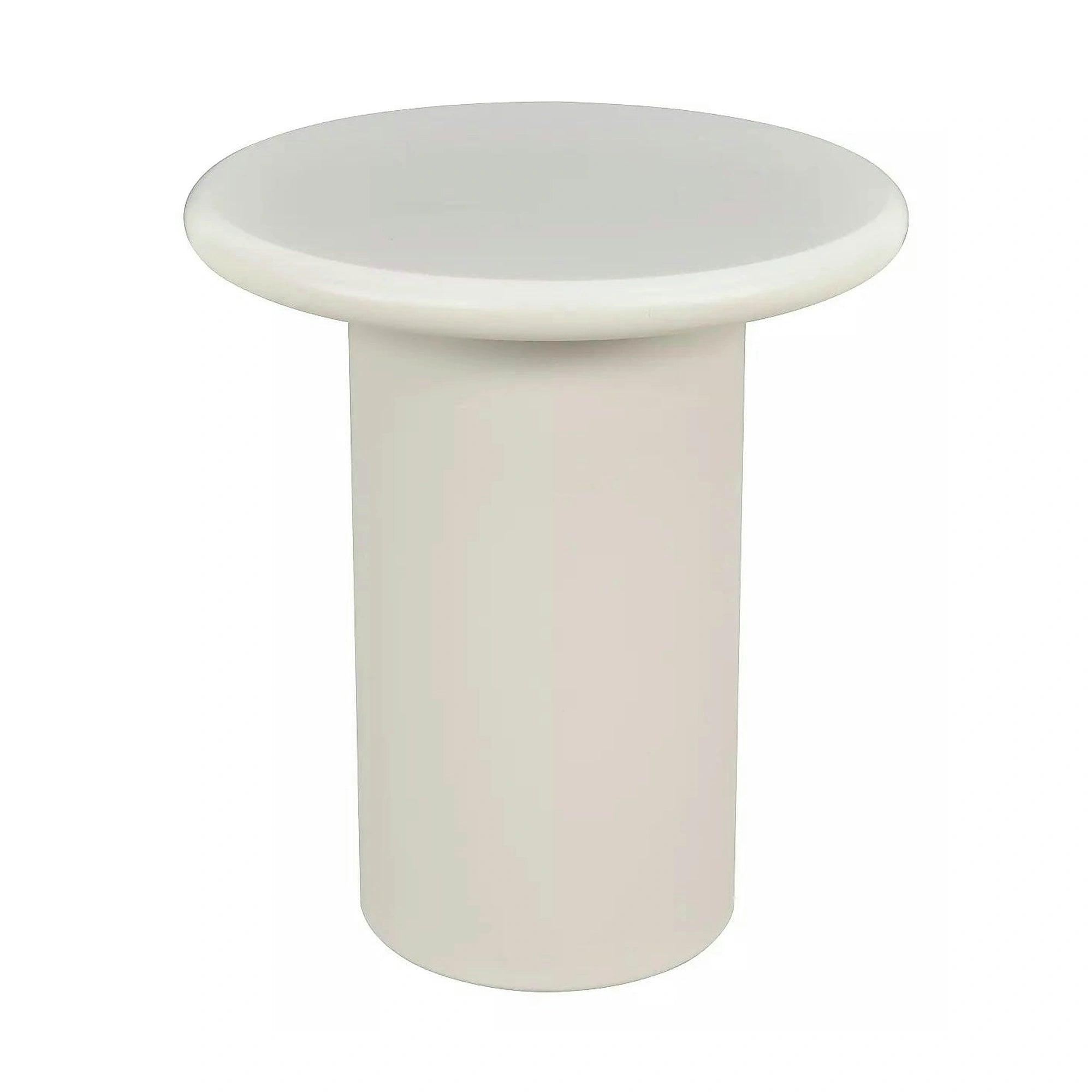 Măsuță cafea TIP, bej mat/bej, metal/MDF, 45x45x40 cm