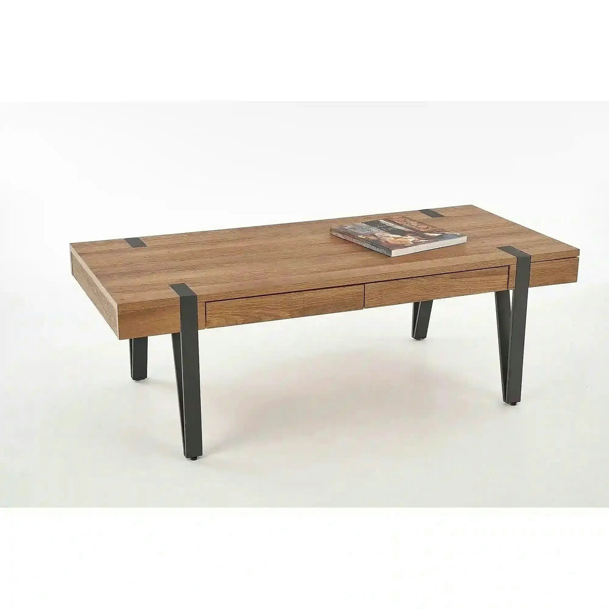 Masuta cafea TULUZA, nuc miere, 120x55x41 cm