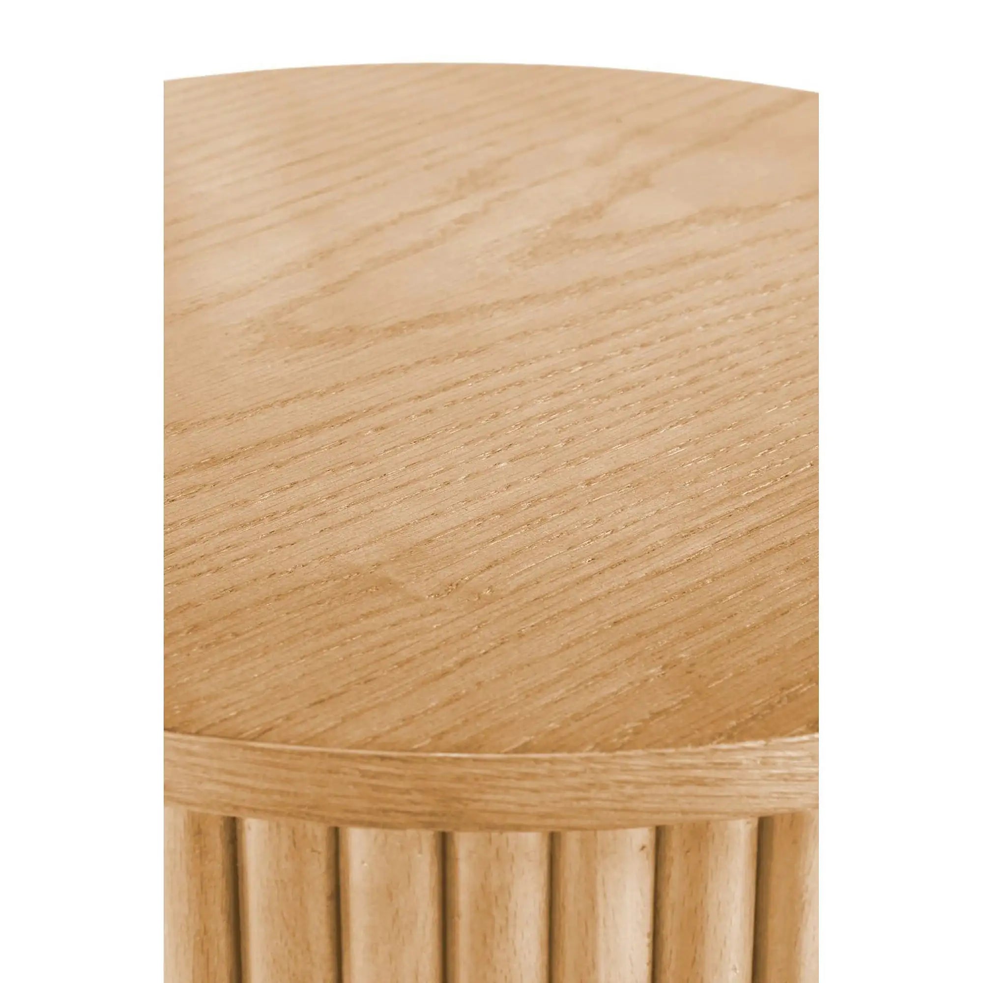 Masuta cafea WOODY, stejar natural, 80x80x41 cm