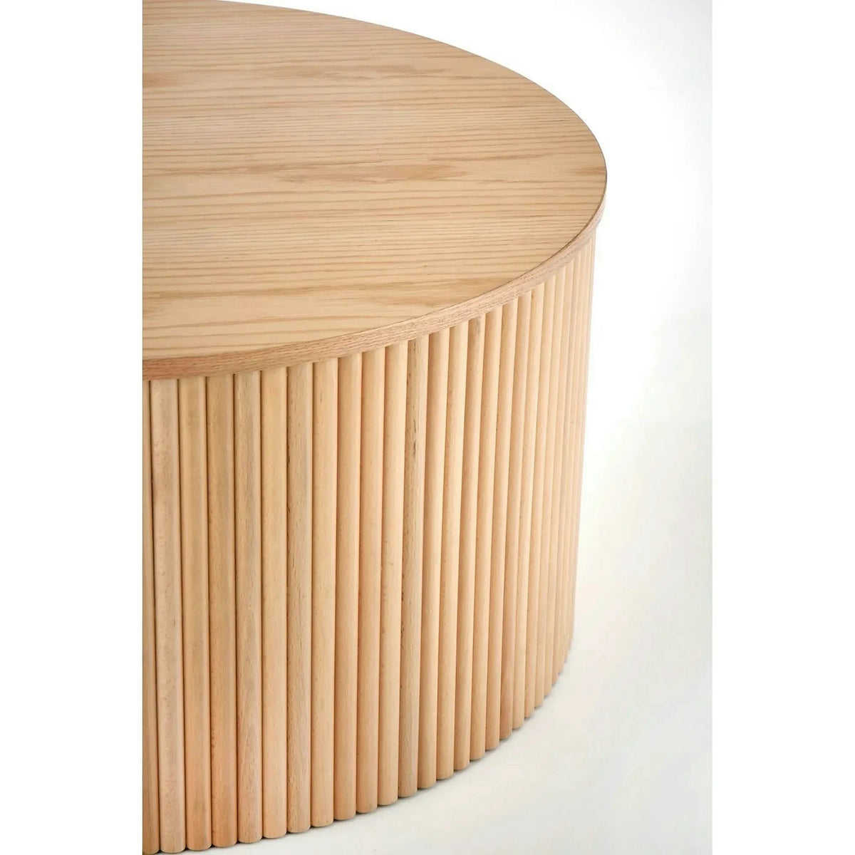 Masuta cafea WOODY, stejar natural, 80x80x41 cm