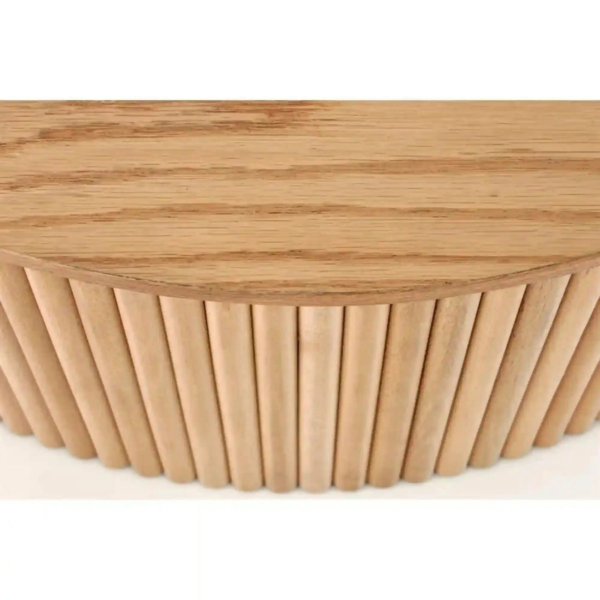 Masuta cafea WOODY, stejar natural, 80x80x41 cm
